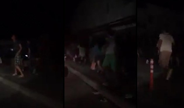 Depremin ardından tsunami paniği/Video...