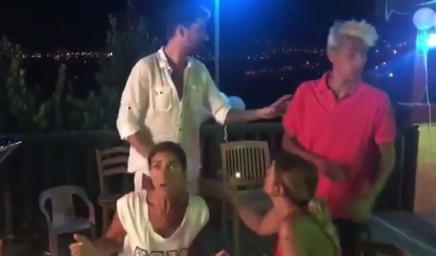 İdo Tatlıses ve Derya Tuna b&uuml;y&uuml;k korku yaşadı/Video...