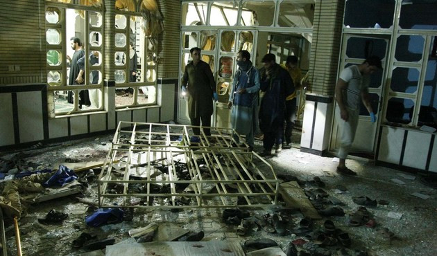 Afganistan'da camiye saldırı...&Ccedil;ok sayıda &ouml;l&uuml; var...
