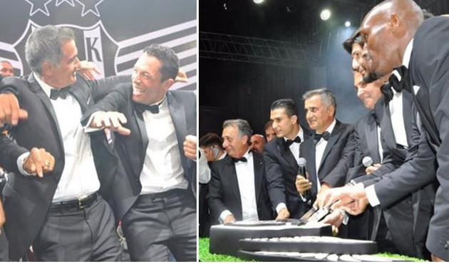 Beşiktaş'tan muhteşem kutlama!