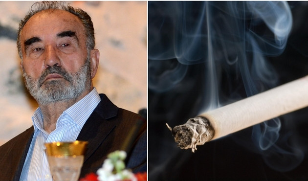 Hayrettin Karaman'dan &ccedil;ok tartışılacak sigara &ccedil;ıkışı!