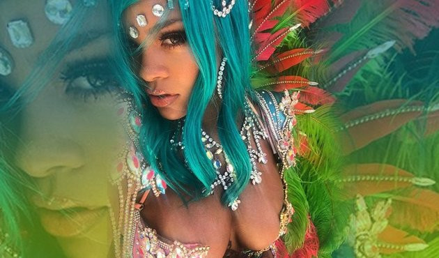 Kiloları &ccedil;ok tartışılmıştı... Rihanna giydiği kıyafetle deprem etkisi yarattı!