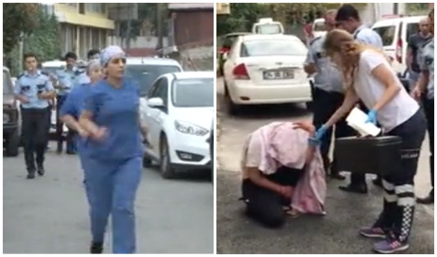 İstanbul &Uuml;sk&uuml;dar'da baba dehşeti! 3 &ccedil;ocuğunu bı&ccedil;aklayıp ka&ccedil;tı... / VİDEO