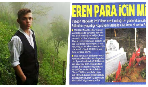 CHP'ye yakınlığı ile bilinen 'YURT' gazetesinden Eren B&uuml;lb&uuml;l'le ilgili ahlaksız haber!