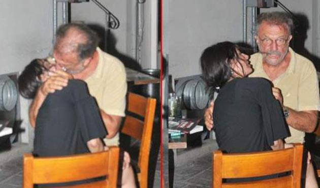 66 yaşındaki evli ve iki &ccedil;ocuk babası usta oyuncu, gen&ccedil; kadınla &ouml;p&uuml;ş&uuml;rken yakalandı!
