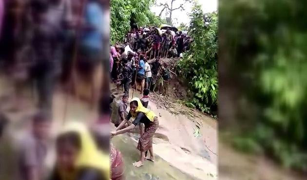BM'ye acil &ccedil;ağrı: "Arakan'daki katliamı durdurun!" / VİDEO