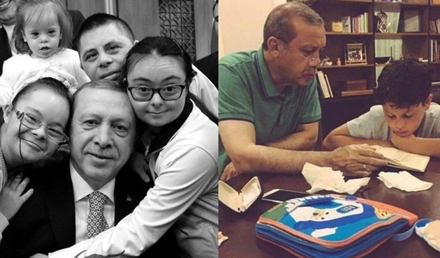 Cumhurbaşkanı Erdoğan'ın objektiflere yansıyan &ouml;zel anları...
