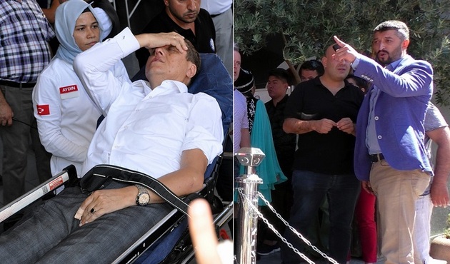 MHP il&ccedil;e y&ouml;neticileri, k&uuml;lt&uuml;r işleri m&uuml;d&uuml;r&uuml;n&uuml; hastanelik etti!