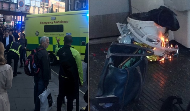 Londra metrosunda vagon i&ccedil;inde patlama! Saatli bomba yerleştirildi