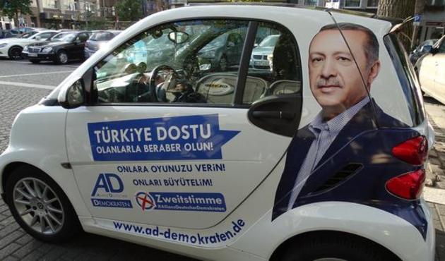 Almanya se&ccedil;imlerine Erdoğan damgası!