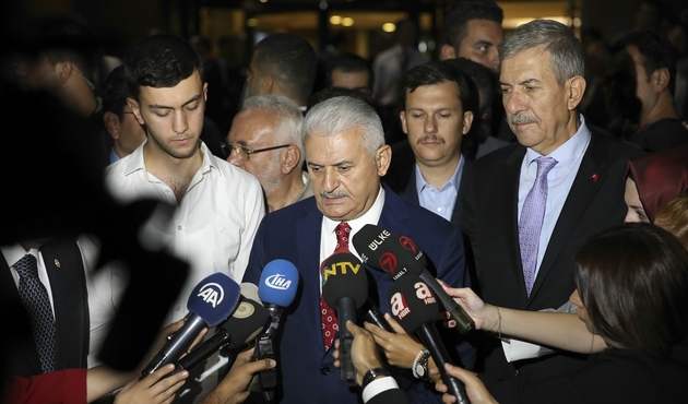 Başbakan Yıldırım acı haberi alınca hastaneye koştu...