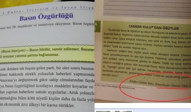 Ders kitaplarında FET&Ouml; dili ve arg&uuml;manları...