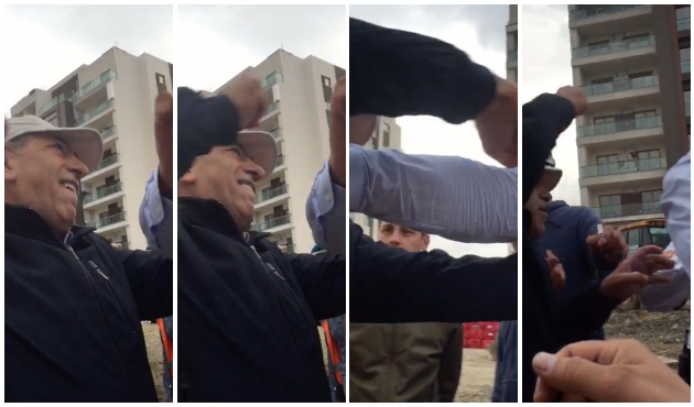 CHP'nin İBB Başkan adayının adamları, ağa&ccedil; kıyımını &ccedil;eken vatandaşı d&ouml;v&uuml;p &ouml;l&uuml;mle tehdit etti... / VİDEO