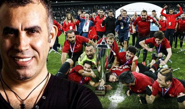 Haluk Levent, T&uuml;rkiye Ampute Milli Futbol Takımı'nı bakın nasıl tebrik etti!