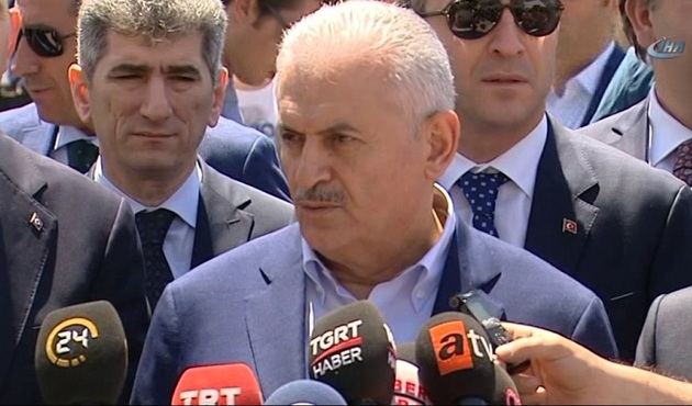 Başbakan'dan Rakka'daki &Ouml;calan posteri rezaleti i&ccedil;in ABD'ye sert tepki!