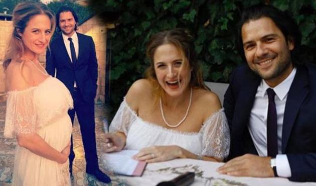 Kenan Ece ve Canan Erg&uuml;der aniden evlendi... Bebek geliyor!