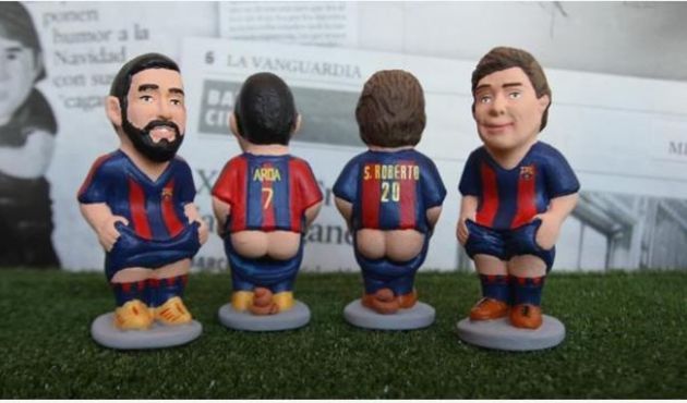 Arda Turan'a İspanya'da yapılan olay biblo!