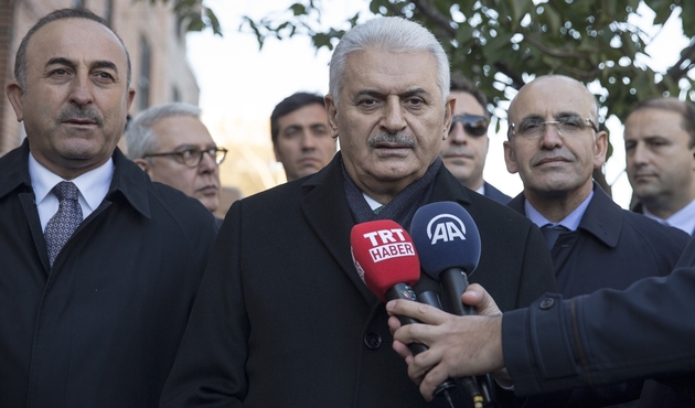 Başbakan Yıldırım New York'ta kritik Pence g&ouml;r&uuml;şmesini değerlendirdi...