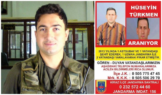 Astsubayı şehit eden katil zanlısı ilanla aranıyor!