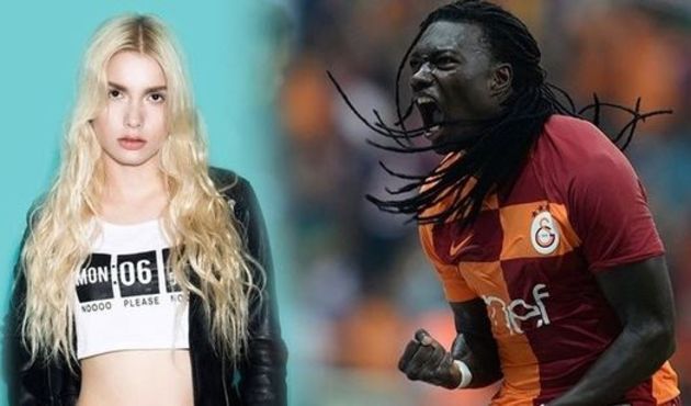 Aleyna Tilki'den Gomis'e &ouml;zel şarkı!