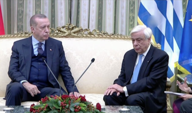 Pavlopulos konuyu a&ccedil;tığına pişman oldu! Erdoğan, Yunan mevkidaşına "Lozan" dersi verdi...