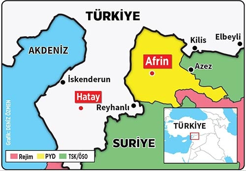 afrin-harita