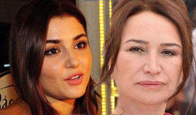 Hande Er&ccedil;el, Demet Akbağ'a cevabını Beyaz Show'dan verdi!