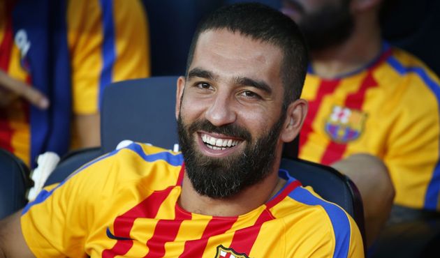 Başkan Arda Turan i&ccedil;in &ouml;zel u&ccedil;akla Barcelona'da