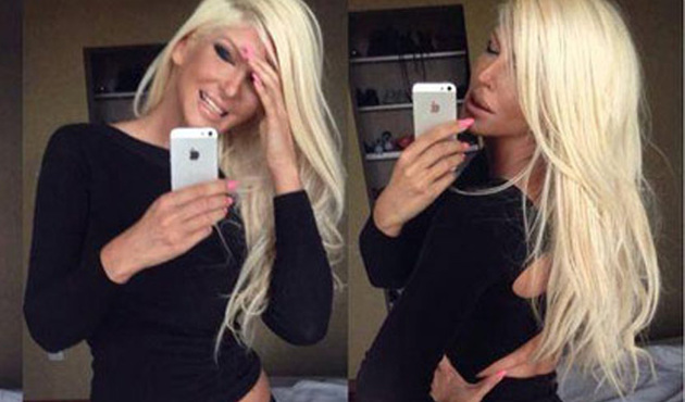 Jelena Karleusa &ccedil;ıplak fotoğrafını paylaştı!