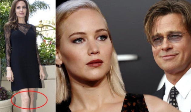 Angelina Jolie hastalıkla boğuşurken Brad Pitt &ccedil;apkınlık peşinde!