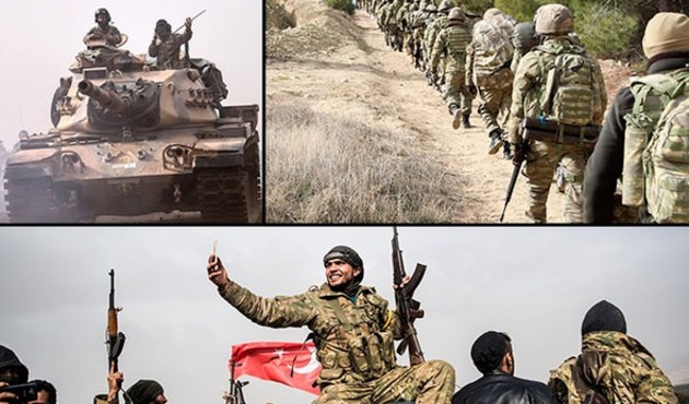 Yabancı ajansların g&ouml;z&uuml;nden Afrin Operasyonu!