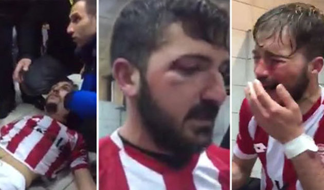 4 futbolcuya ma&ccedil; sonu feci saldırı!