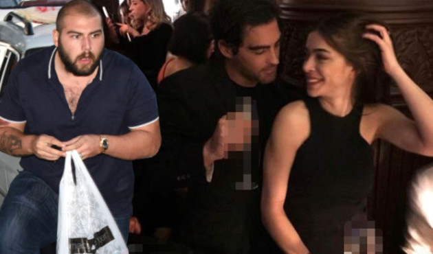 &Ouml;yk&uuml; &Ccedil;elik'in samimi g&ouml;r&uuml;nt&uuml;leri eski aşkını &ccedil;ıldırttı! Serhan Adalı o mekanı bastı...