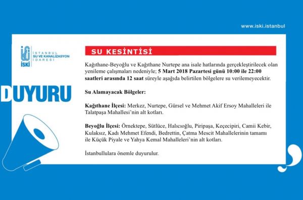 su_kesintisi_duyurusu