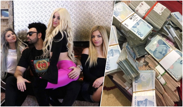 T&uuml;rk Dan Bilzerian deste deste para paylaştı!