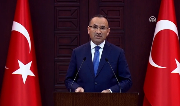 H&uuml;k&uuml;met S&ouml;zc&uuml;s&uuml; Bekir Bozdağ'dan flaş a&ccedil;ıklamalar...