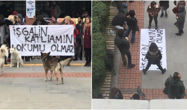 Boğazi&ccedil;i &Uuml;niversitesi'nde lokum dağıtılmasını engellediler!
