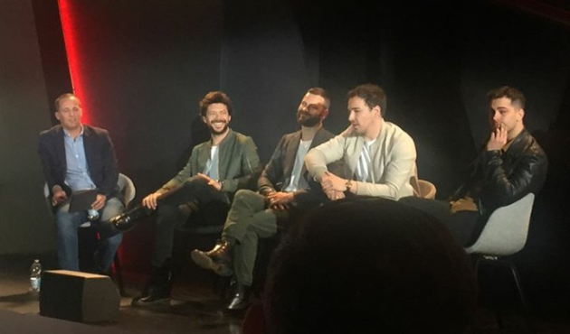 &Ccedil;ağatay Ulusoy, La Casa De Papel oyuncularıyla!