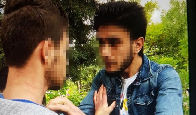 &Ouml;lmeden &ouml;nce katilinin fotoğrafını &ccedil;ekti!