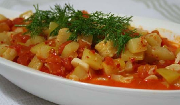 Yaz aylarının baştacı zeytinyağlı kabak