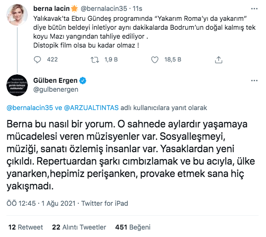 Berna Laçin - Ebru Gündeş - Gülben Ergen
