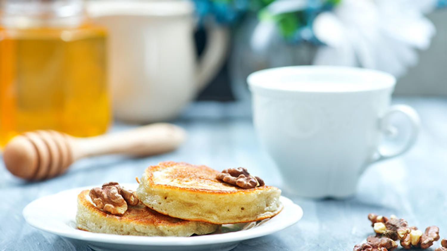 İki malzemeli pancake tarifi | Yemek Tarifi | Yemek tarifleri, Yemek, Brunch