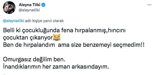 Aleyna Tilki kardeşiyle ilgili yapılan yorumlara ateş püskürdü