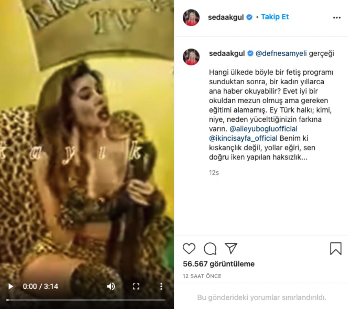 Seda Akg&uuml;l bu kez Defne Samyeli'yi hedef aldı! Eski g&ouml;r&uuml;nt&uuml;lerini yayınladı