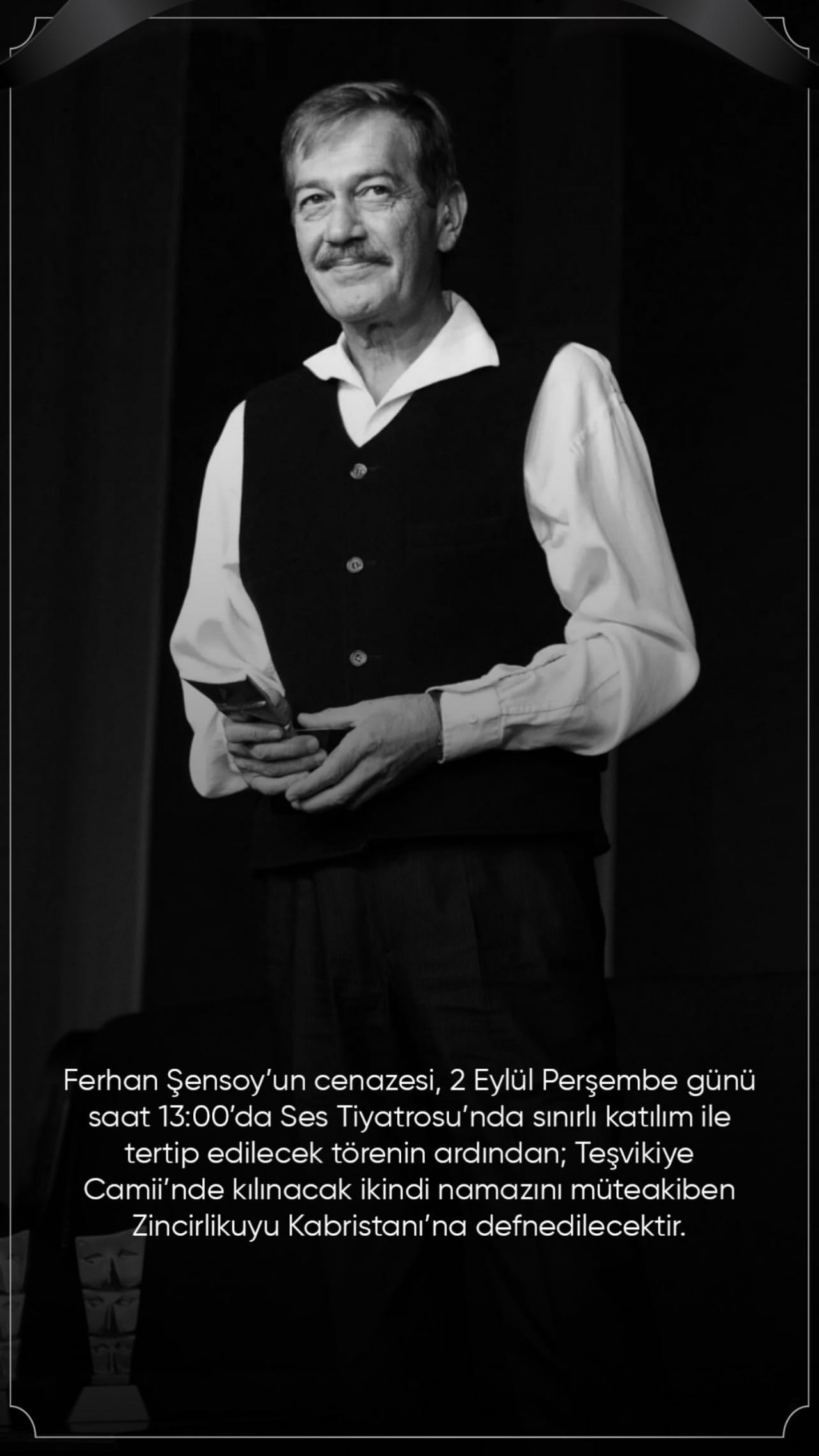 Ferhan Şensoy cenaze töreni