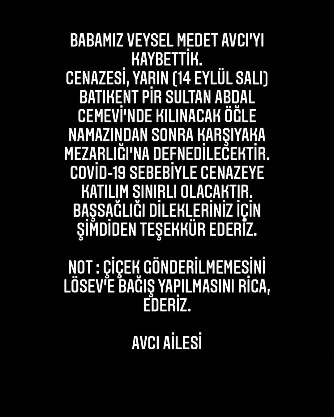 Koray Avcı'nın acı kaybı! Babasının ardından tek bir istekte bulundu...