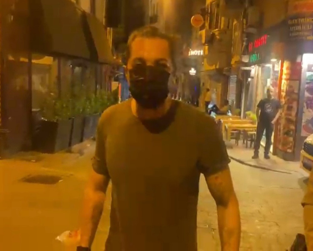 Şevval Şahin’in sevgilisi Yiğit Marcus Aral'ın Taksim'de öldüresiye dövüldüğü anlar kamerada