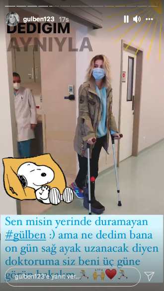 Talihsiz kaza! Gülben Ergen hastanelik oldu