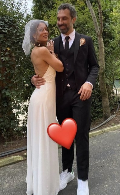 Sürpriz nikah! Poyraz Karayel'in Avukat Sema'sı Emel Gölgeçen dünyevine girdi