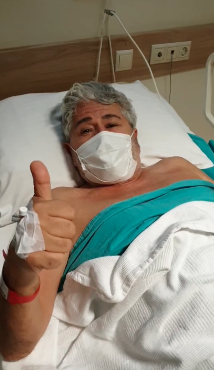 Oyuncu Ümit Okur'dan kötü haber... Evinde kaza geçirdi